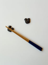 Clay doll - "Menko" Clay Chopsticks Rest