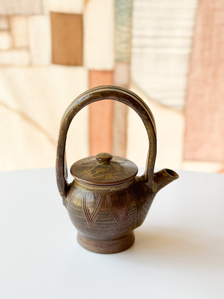 Nakadera kiln - Teapot with handle 2