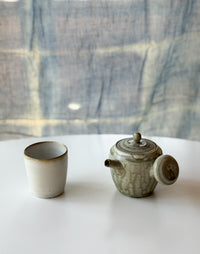 Yamanokuchi Kiln - Small round cup, Moonlight (White)