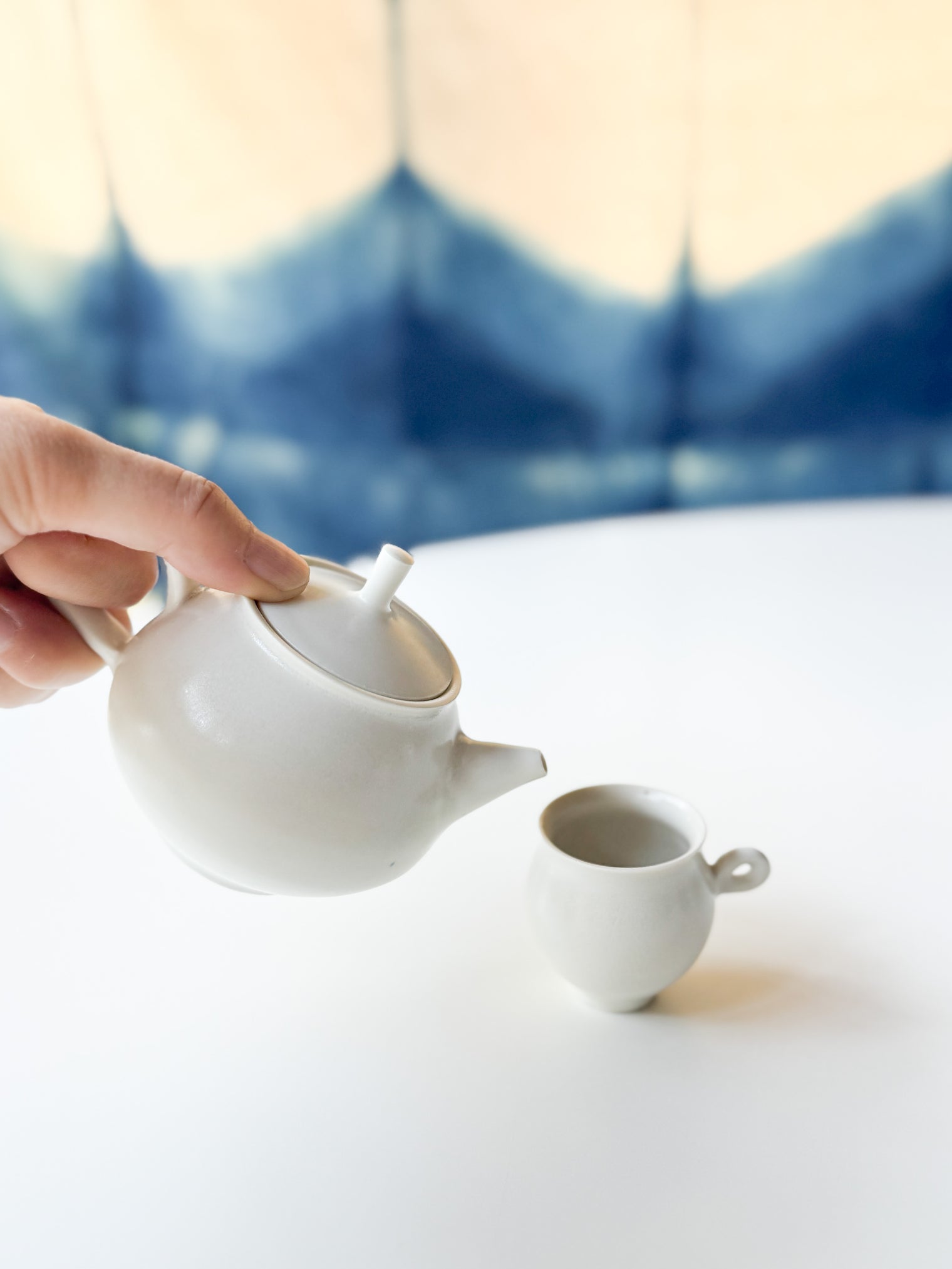 Hiroki Kanazawa -  Porcelain mini tea set, A