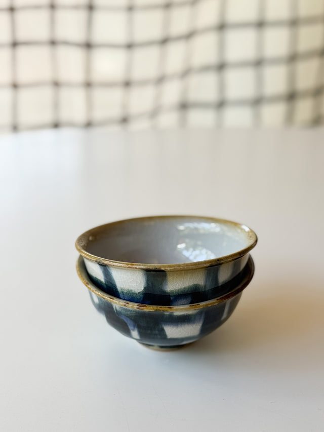 Maruo Kiln - Check Pattern Collection, Bowl B