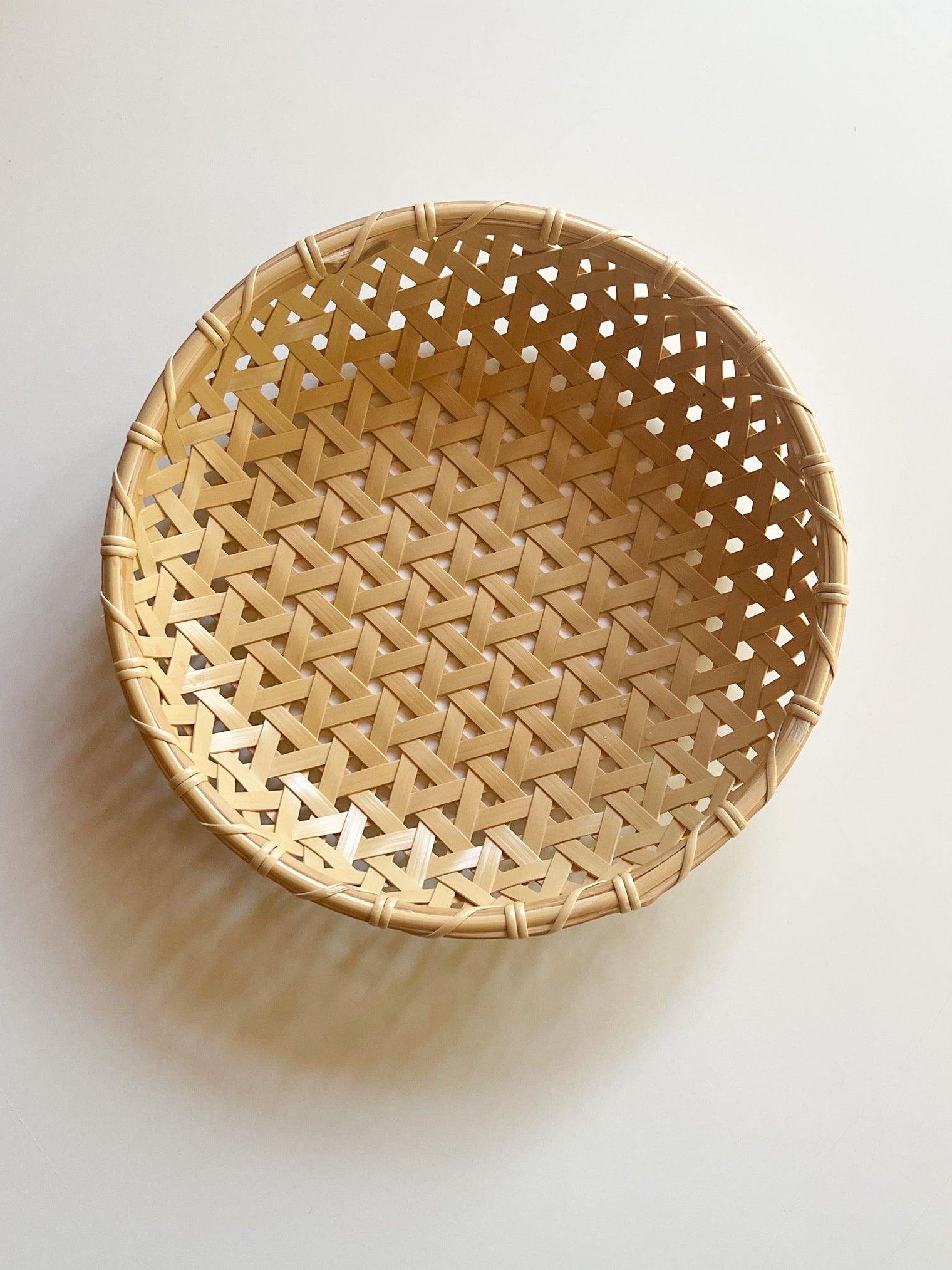 Chikufusha, handcrafted bamboo basket, strainer, Yoka Good Things