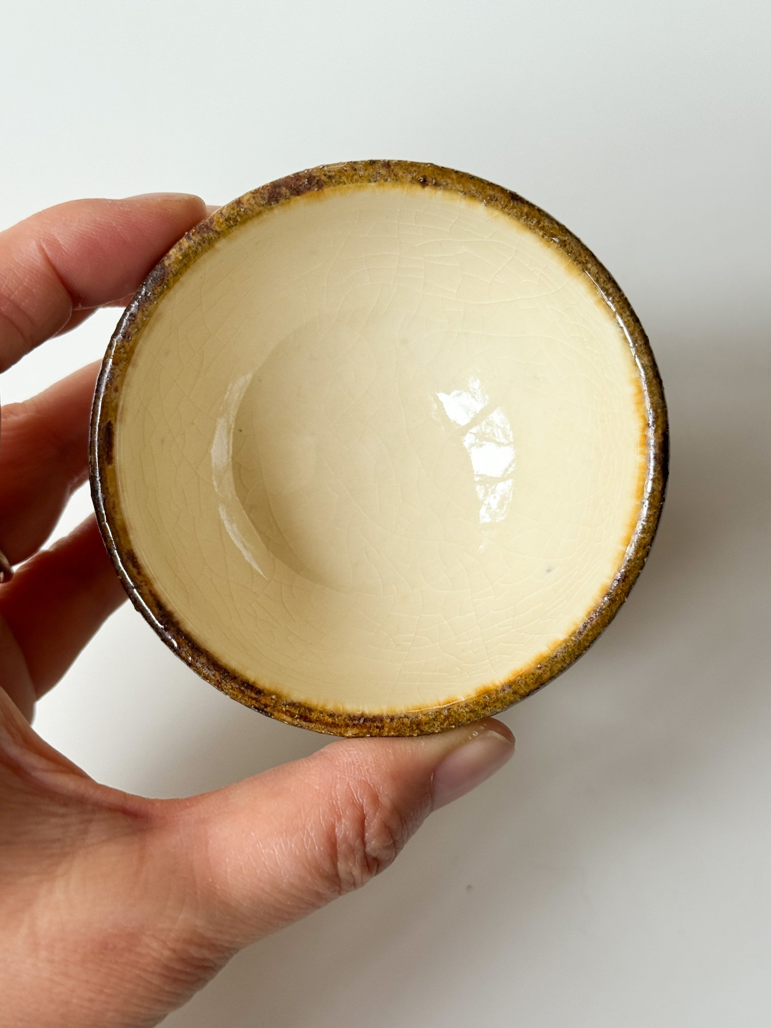 Fumoto Kiln -  Small Yunomi Cup, Polka Dot