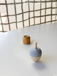 Wooden Top Toy - Mouse