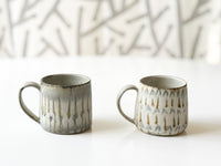 Issaki kiln -  Mug Cup, Hanabi, Short