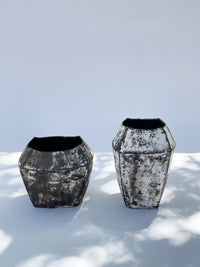 Moriyama Kiln -  Vase, "Chasabi" - brown rust