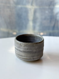 Issaki kiln -  Matcha Bowl, Straw ash glaze