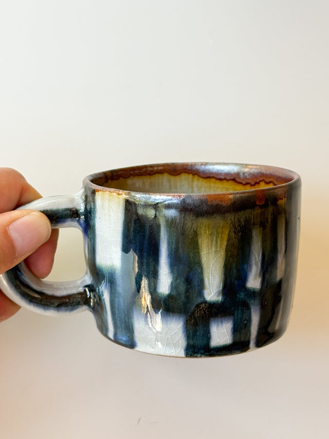 Maruo Kiln - Check Pattern Collection, Mug Cup