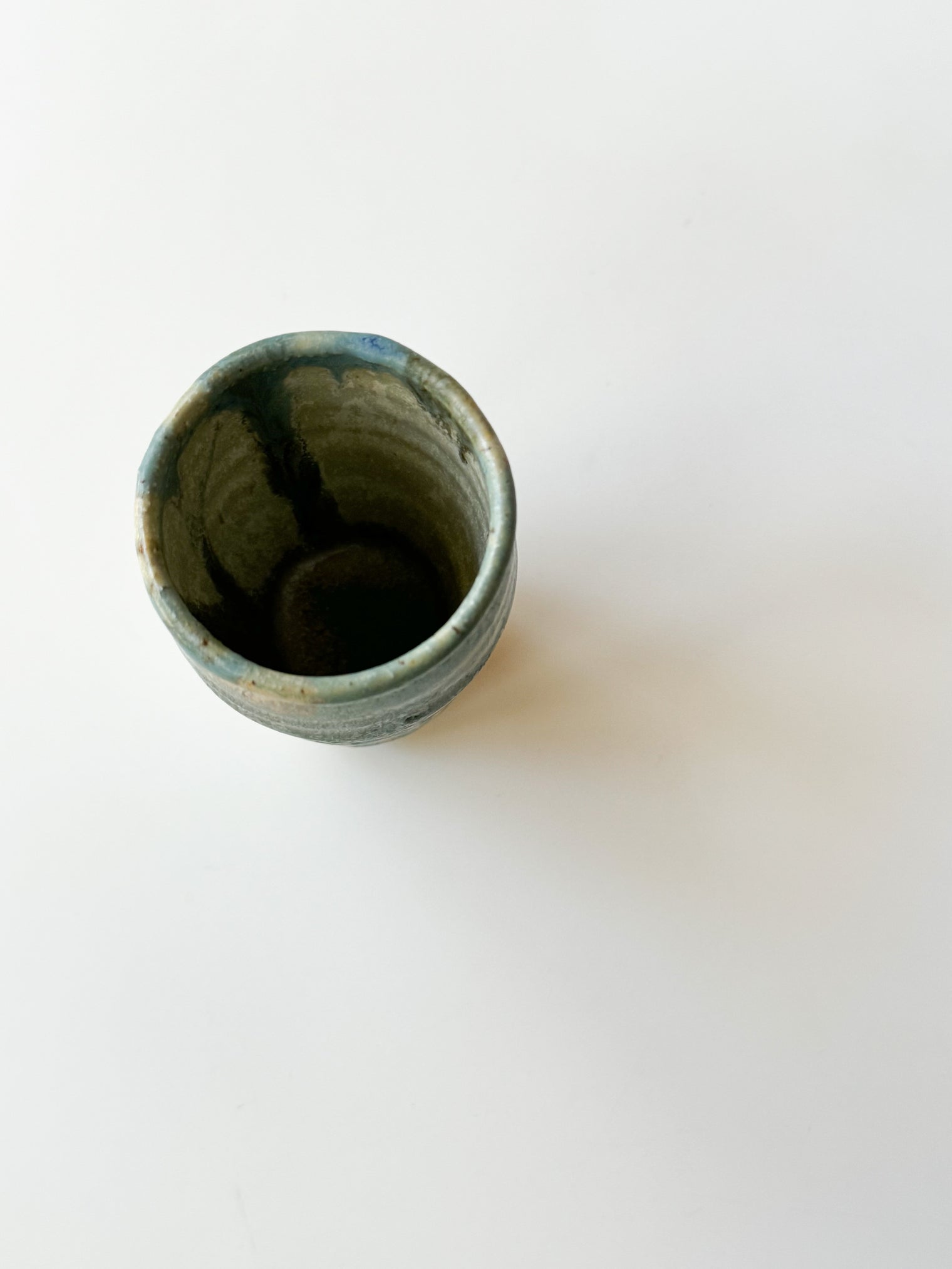 Ayoo Pottery by Naoki Kanazawa - Tall Cup, "Sea flower"