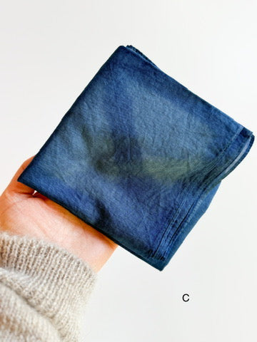 Ikeda Kasuri Kobo - Indigo Dyed Cotton Bandana