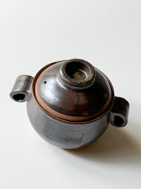 Mugihiko Kitagawa - Vegetable Dyed Donabe Pot, L