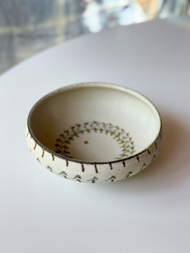 Issaki kiln -  "Hanabi" Shallow Bowl