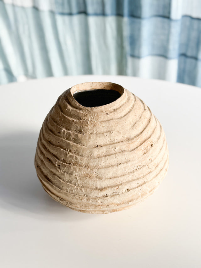 Yamanokuchi Kiln - Coiled Yakishime Vase