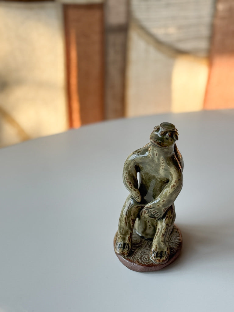 Nakadera kiln - "Kappa" Ceramic Figurine