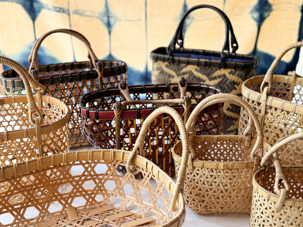 Yasuo Fukusaki - Bamboo basket, patterned