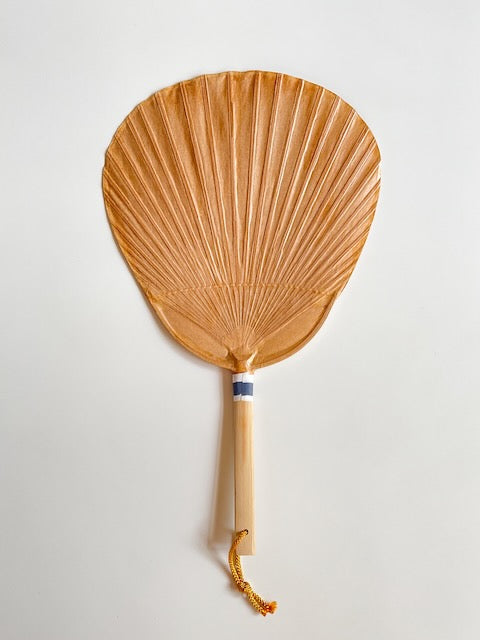 Kakishibu Uchiwa fan - Plain