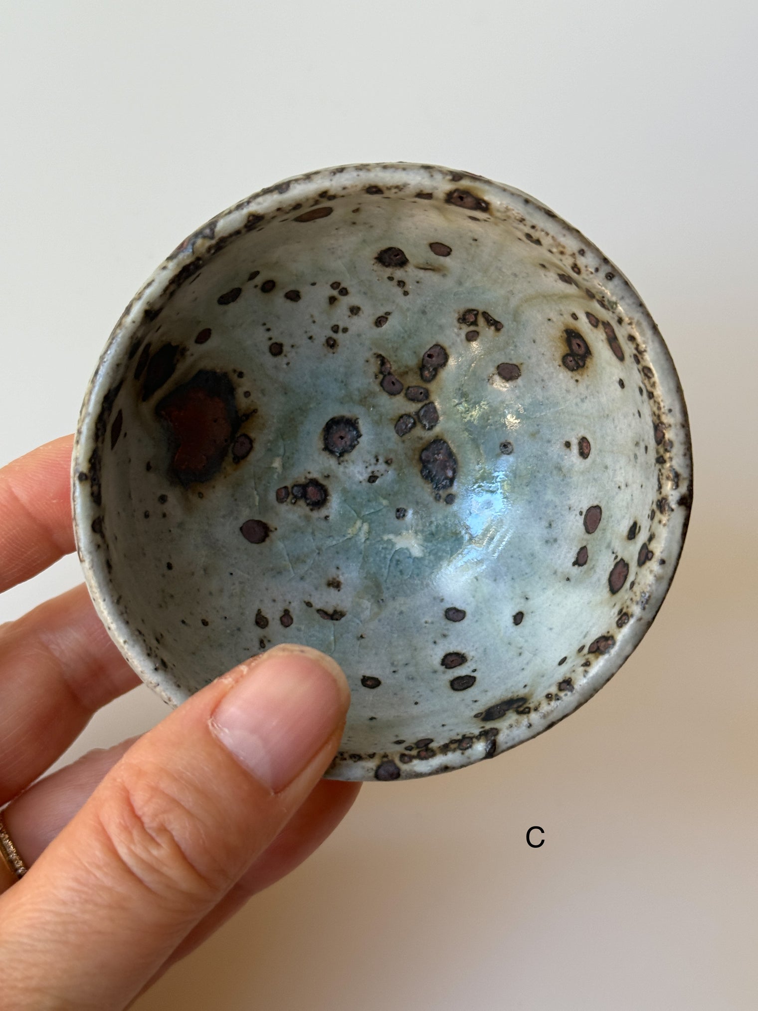 Moriyama Kiln -  "Teno" sake cup, 2