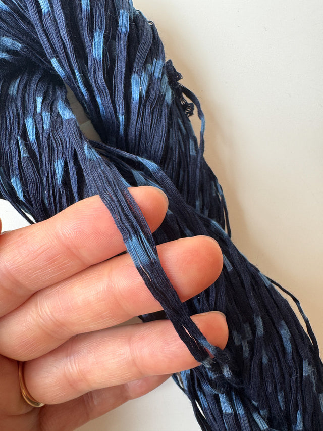 Ikeda Kasuri Kobo - Indigo Dyed Cotton Thread, "Kasuri Ito", A