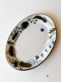 Yuko Shige Porcelain - Oval Plate