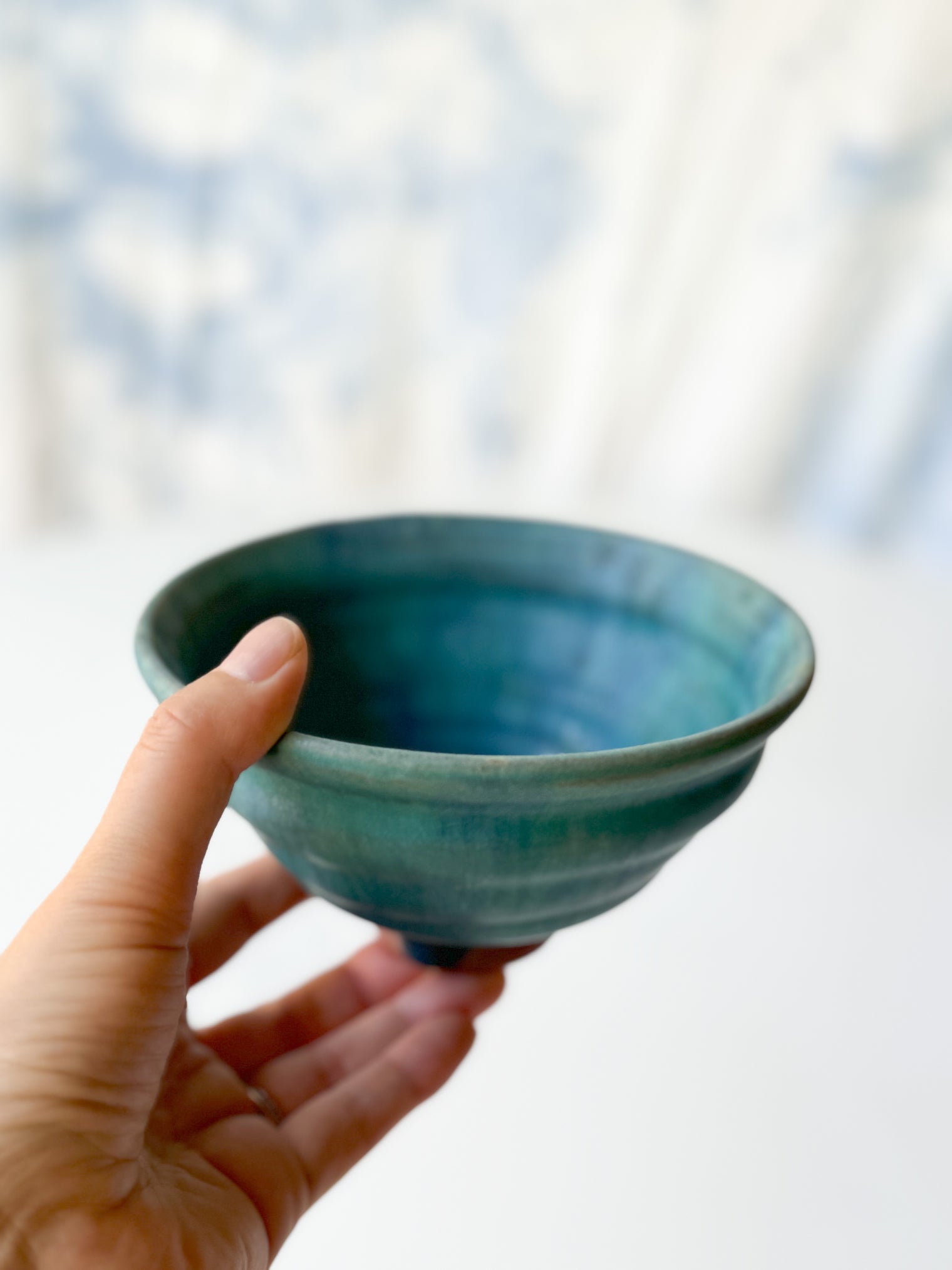 Ayoo Pottery by Naoki Kanazawa - Matcha bowl, "Starry night ocean"