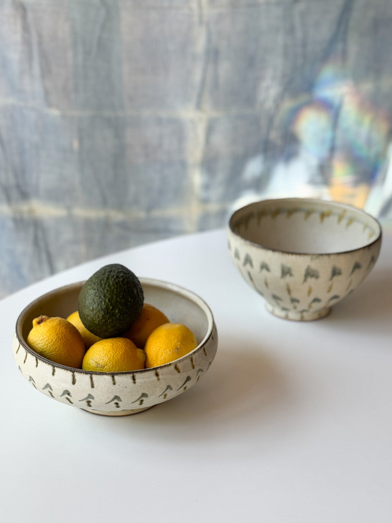 Issaki kiln -  "Hanabi" Shallow Bowl