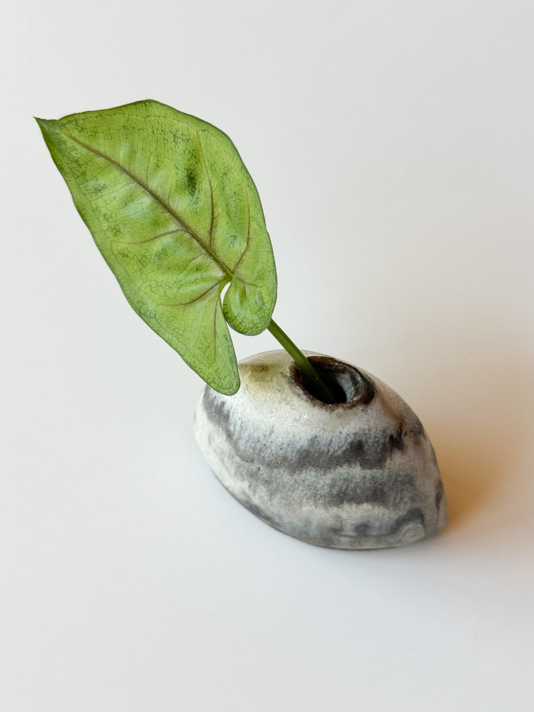 Issaki kiln - Mini bud vase, Stripe