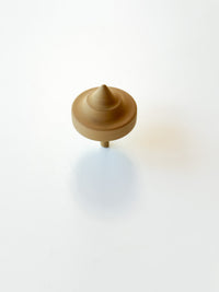 Wooden Top Toy - Classic Mini, Yellow x Blue