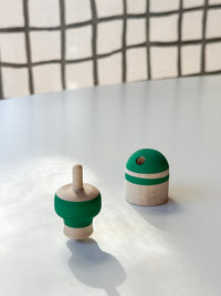 Wooden Top Toy - Dragon
