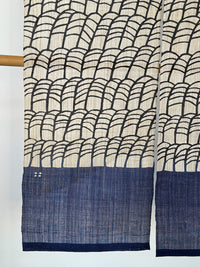 Yotsume Dye House -  Noren Curtain "Pampas Grass" 4 panels