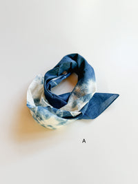 Ikeda Kasuri Kobo - Indigo Dyed Cotton Bandana