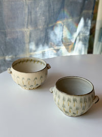 Issaki kiln -  "Hanabi" Bowl with ears