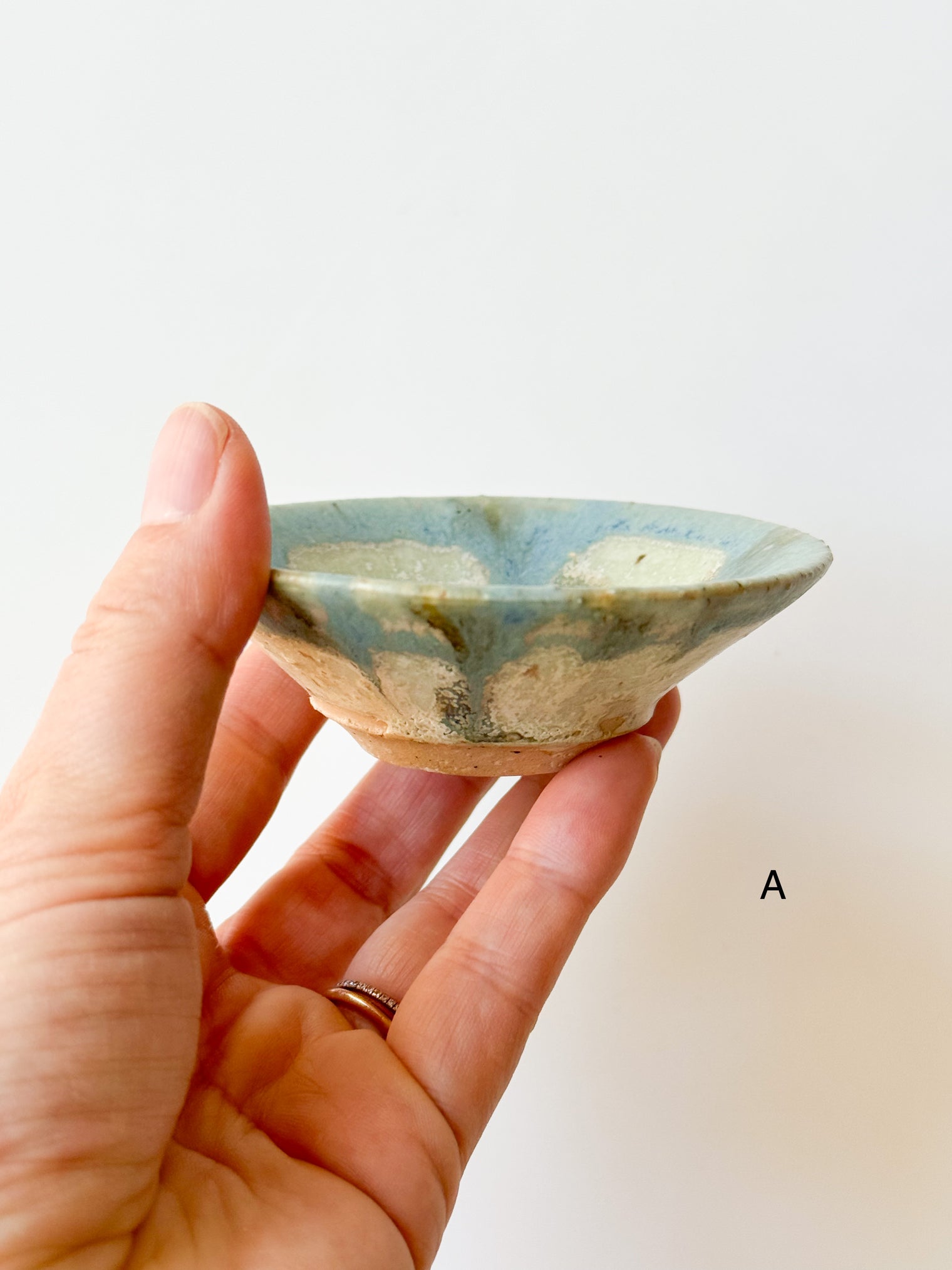 Ayoo Pottery by Naoki Kanazawa -  Small bowl, "Lake on the planet"