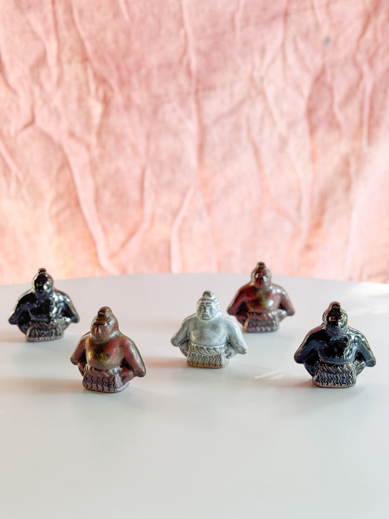Nakadera kiln - Sumo Wrestler Paperweight