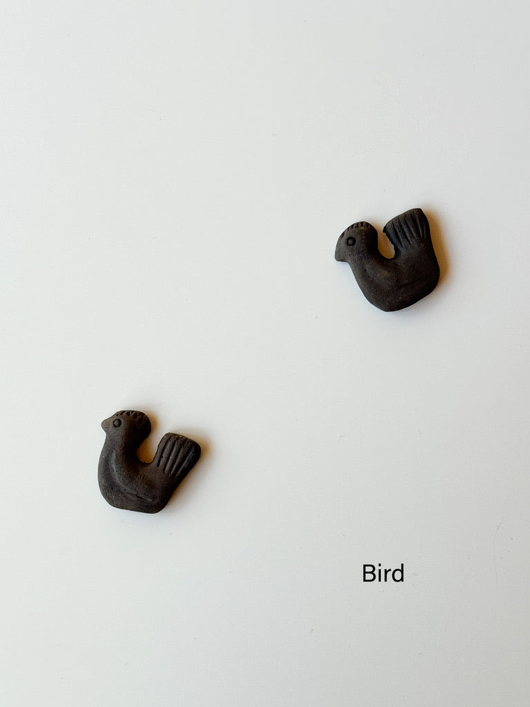 Clay doll - "Menko" Clay Chopsticks Rest