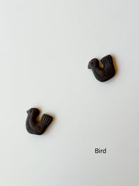 Clay doll - "Menko" Clay Chopsticks Rest