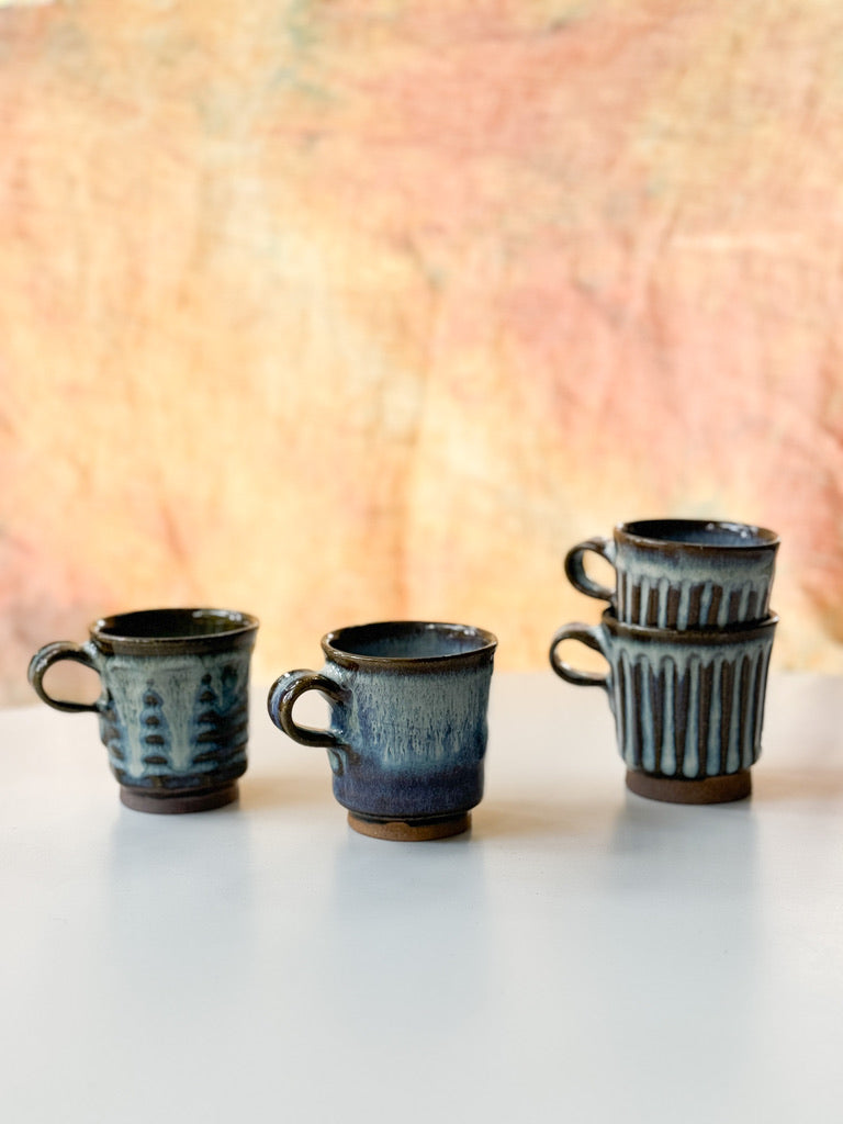 Nakadera kiln - Espresso cup, Blue 1