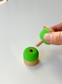 Wooden Top Toy - Kappa