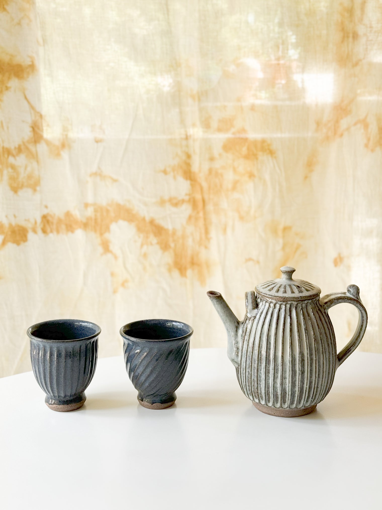 Mizuho kiln, shinogi cup, yoka good things