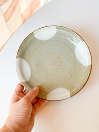 Kajiya Kiln - Plate, Makugake White