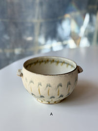 Issaki kiln -  "Hanabi" Bowl with ears