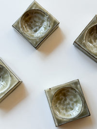 Yamanokuchi Kiln - Tiny Square Garnish Holder, Light
