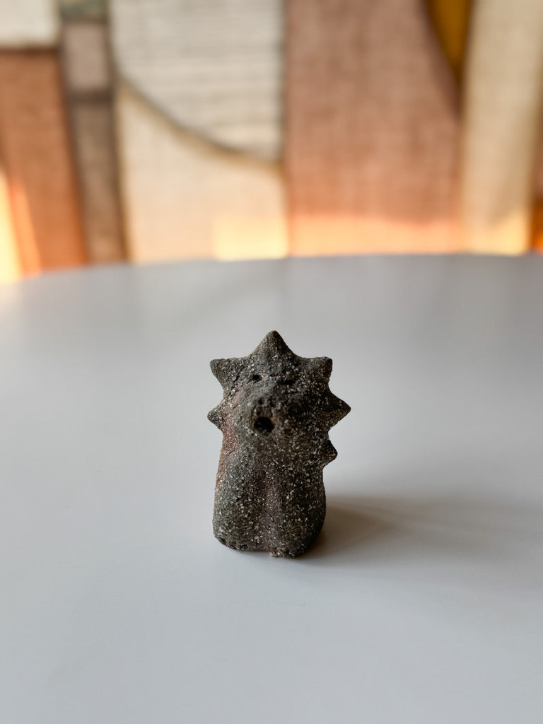 Nakadera kiln - Small Creature Figurine, Sun