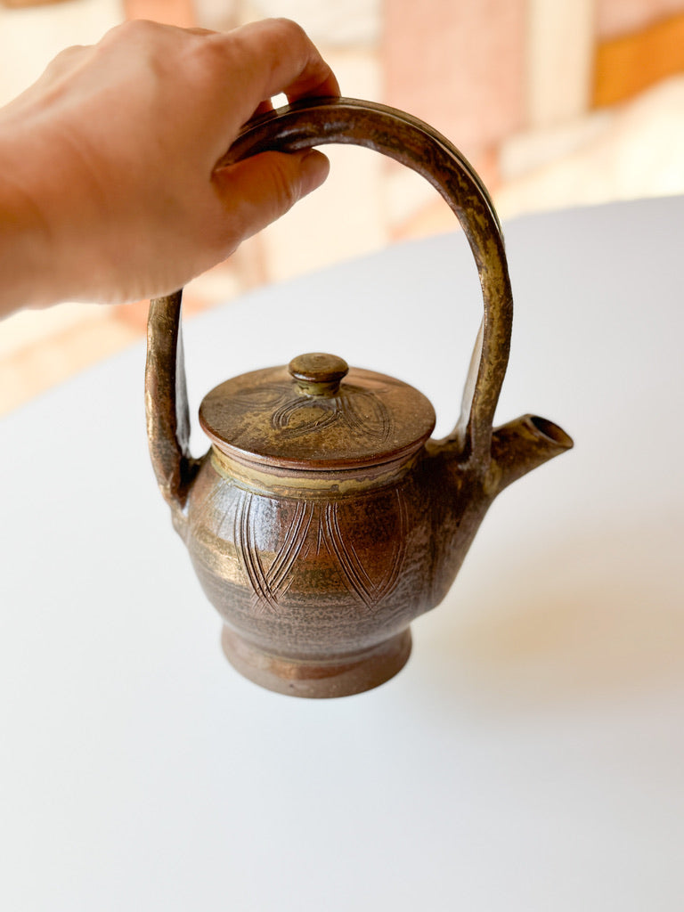 Nakadera kiln - Teapot with handle 2