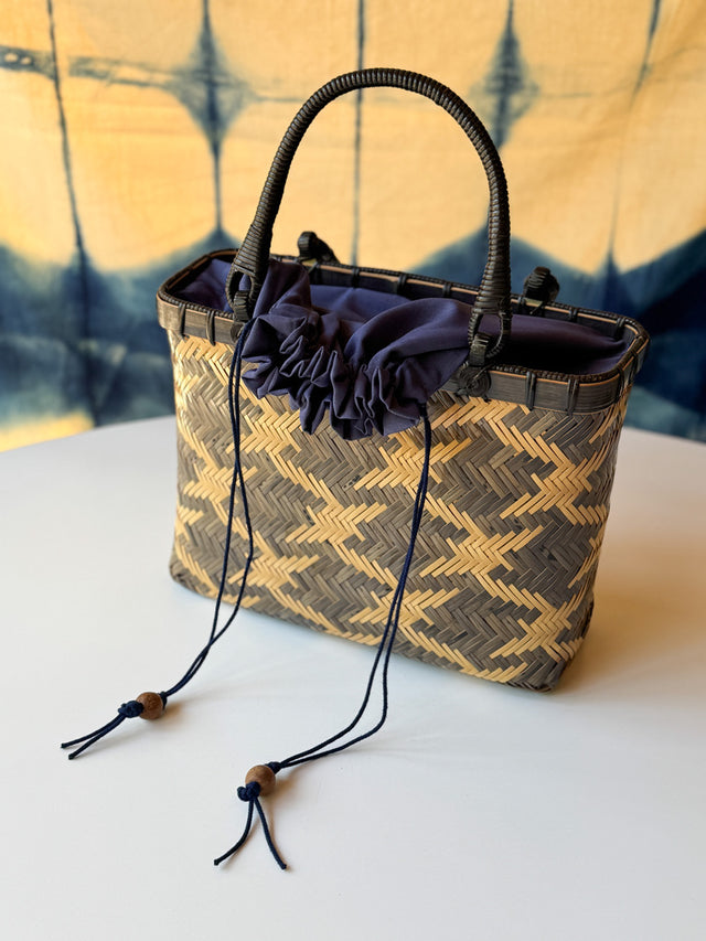 Yasuo Fukusaki - Bamboo basket, patterned
