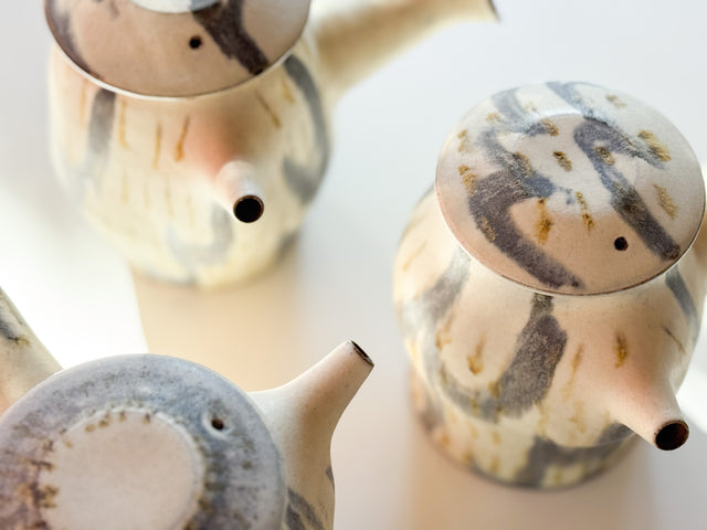 Issaki kiln - Tea Pot "Mat"