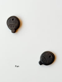Clay doll - "Menko" Clay Chopsticks Rest