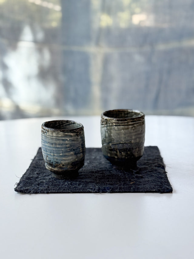 Issaki kiln -  "Naderu" Yunomi cup