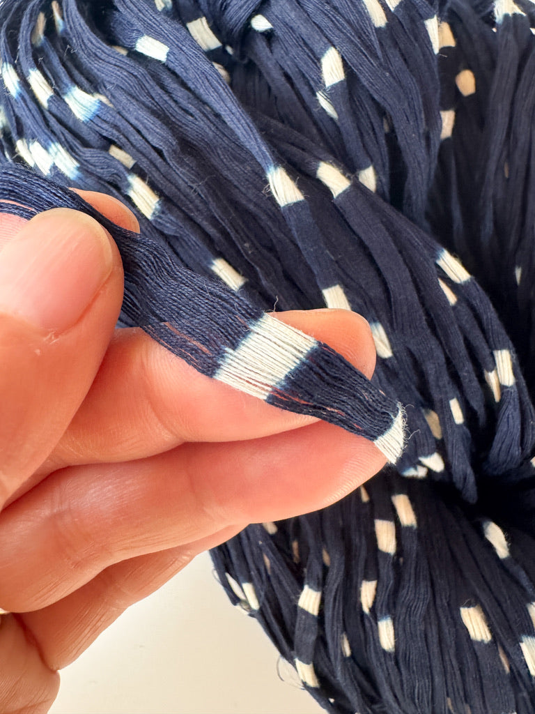 Ikeda Kasuri Kobo - Indigo Dyed Cotton Thread, "Kasuri Ito", B