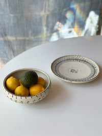 Issaki kiln -  "Hanabi" Shallow Bowl