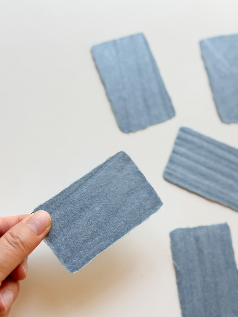 Washi Paper - Small Message Card Set of 10